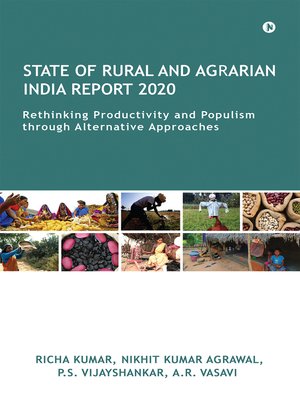cover image of State of Rural and Agrarian India Report 2020